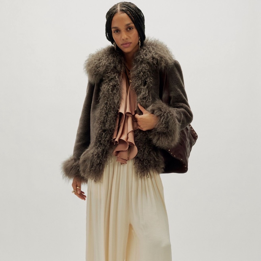 Charlotte Simon minky jacket